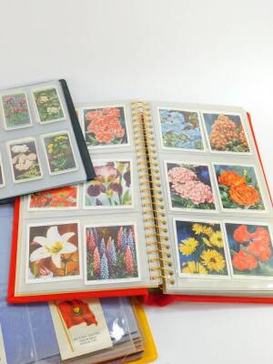 Cigarette cards, large scale, sets and part sets, including Wills's Famous British Authors, Butterflies and Moths, Garden Flowers, and The King's Art Treasures, silk cigarette cards including Flags of The British Empire, and Carreras Alice In Wonderland p - 3