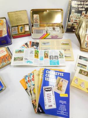 Cigarette tea and other trade cards, in books and loose, sets and part sets, together with Murray's Guides to Cigarette Cards, etc. (quantity) - 3