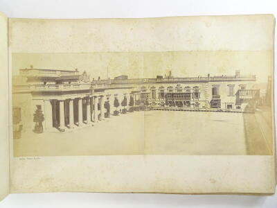 An album of 19thC topographical photographs, relating to Gibraltar, Malta, Port Said, Suez Canal, Galle Panang, Canton, Hong Kong, Singapore, etc. - 3