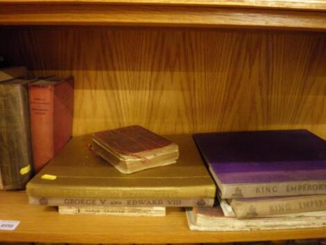 A quantity of books mainly on the Royal family to include "Mrs Beeton's