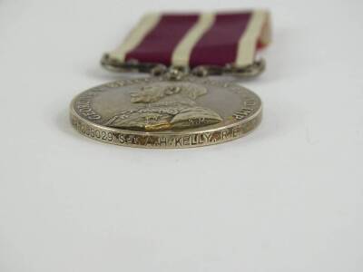 A George V Meritorious Service medal, awarded to WR-255029 Sergeant A.H. Kelly, Royal Engineers. - 2