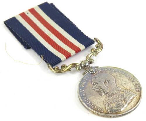 A George V Bravery in the Field medal, awarded to a 42310 Private H Chiltern 76/F.A.R.A.M.C.