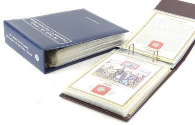 A PCS stamps and coins album, the complete John F Kennedy and circulated US Dollar collection. containing coin covers and a similar part collection of US Buffalo Nickels (2).
