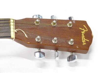 A Fender acoustic guitar, 96cm high. - 4