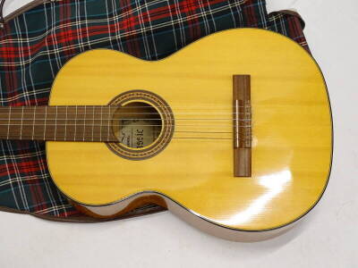 A Musima Classic acoustic guitar, made in the German Democratic Republic, 103cm high. - 2