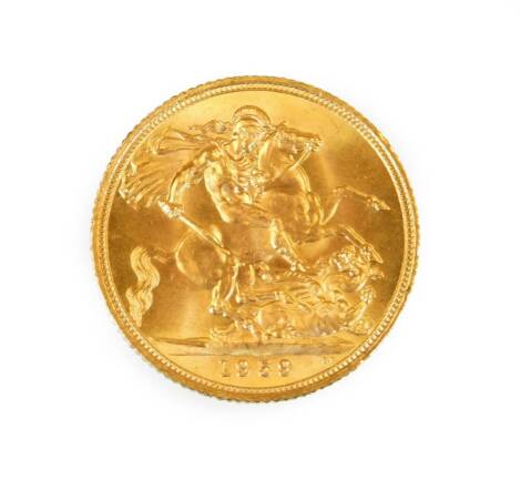 An Elizabeth II gold full sovereign, 1959.