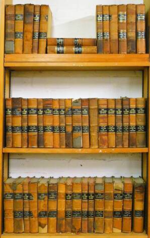 Various Law Times Reports, 1937/1939, various others, partially leather bound, etc. (a quantity)