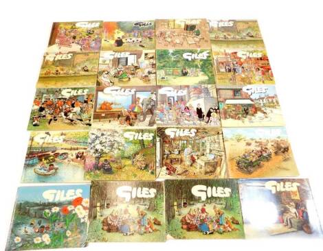 Various Giles annuals, to include Twenty Third Series. (a quantity)