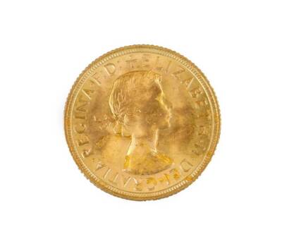 An Elizabeth II gold full sovereign, 1959. - 2