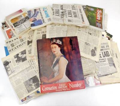 Various Royal Commemorative ephemera, various illustrated souvenir issues, various Royal family related, etc. (a quantity)