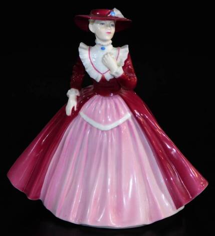 A Coalport Ladies Of Fashion figure Sunday Best, printed marks beneath, 22cm high.