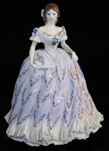 A Royal Worcester figure The Last Waltz, limited edition no.706/12500, 23cm high.