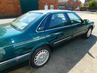 A Rover Sterling, 4 door saloon, 2675cc, petrol, in green, registration number N762 TRD, approx 74,000 miles, first registered 20th September 1995, 1 former keeper, last MOT expired 23rd June 2013, sold with V5 and Rover owner's information manual. To b - 9