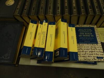 A quantity of Patent Rolls or Curia Regis of the reign of Henry VIII, various issues, published from the early 20thC onwards and other similar books. - 5