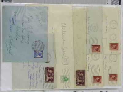 A large quantity of early to mid 20thC Airmail envelopes, mainly relating to a Captain Dudding, posted from various parts of the Commonwealth, etc. - 2