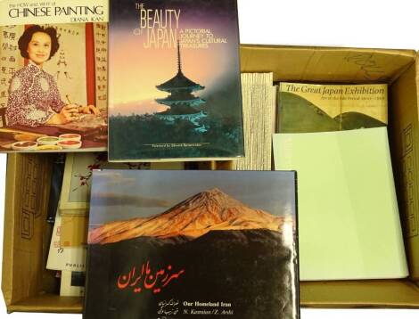 Various books relating to oriental, to include Oriental Script Writing, Porcelain, etc., to include a large collection of Orientations magazine from the late 1980's/1990's.