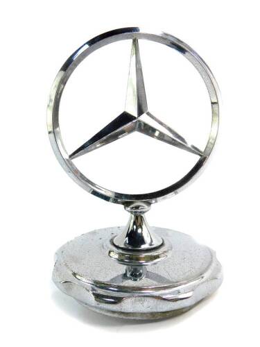 A Mercedes 280SE mascot 1972, 12cm high.