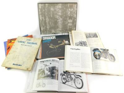 Motorcycle books and manuals, etc. (a quantity)