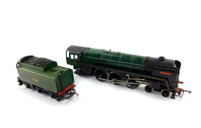 A Hornby OO gauge locomotive 'Britannia', British Rail green livery, 4-6-2, 70000, boxed. - 2