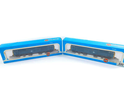 A pair of Airfix OO gauge A1A-A1A Class 31/4 diesel locomotives, BR blue livery, 54100-6, boxed. (2)