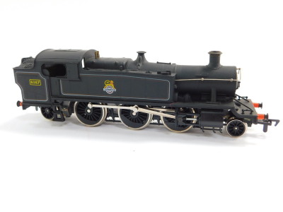 An Airfix OO Gauge Prairie tank locomotive, BR black livery, 2-6-2, 6167, 5415-4, boxed. - 2