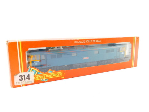 A Hornby OO gauge BR class 86/2 electric locomotive 'Phoenix', 86219, R360, boxed.