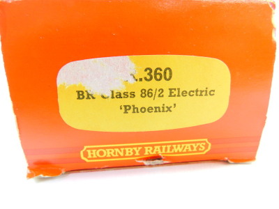 A Hornby OO gauge BR class 86/2 electric locomotive 'Phoenix', 86219, R360, boxed. - 2