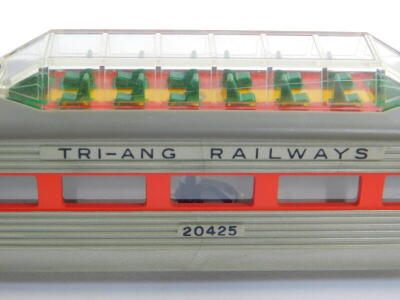 A Hornby R55-HSD Class HX7 Trans Australian diesel locomotive, red and grey livery, 4008, incorrectly boxed, together with four Trans Continental boxes. (5) - 7