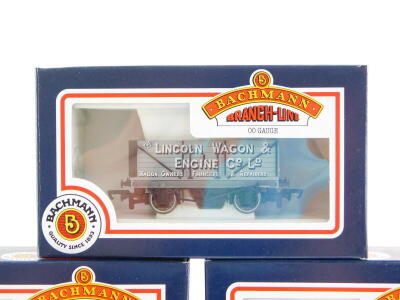 Ten Bachmann OO gauge tank wagons, comprising four ventilated vans and six open wagons. (boxed) - 2