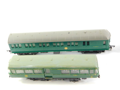 A Bachmann OO gauge American Central Pacific locomotive 'Jupiter', 4-4-0, Hornby and Tri-ang steam and diesel locomotives and four coaches. (a quantity) - 2