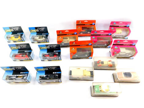 Solido and other die cast vintage motor cars and classic cars, boxed. (16)