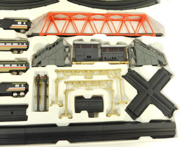 A Technic N gauge Inter City series 4 train set, boxed. - 4