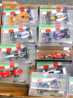 Formula souvenir die cast racing cars, cased. (25) - 2