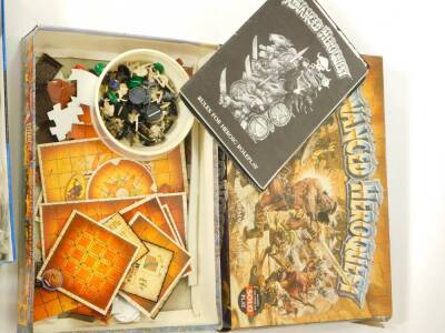 Four Games Workshop Fantasy games, comprising Space Marine., Hero Quest., Advanced Hero Quest., and Dark Future, all boxed. (4) - 5