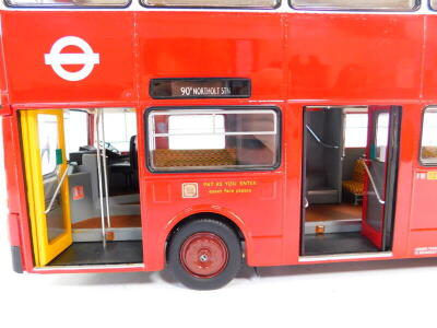 A Gilbow die cast model of London's DMS bus, scale 1:24. - 3