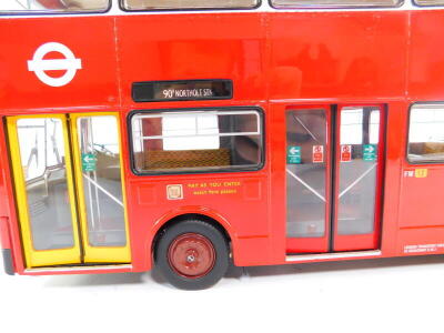 A Gilbow die cast model of London's DMS bus, scale 1:24. - 4