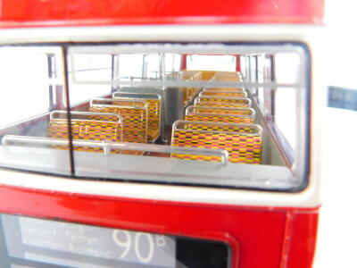 A Gilbow die cast model of London's DMS bus, scale 1:24. - 6