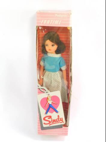 A Pedigree Sindy Funtime Doll, No 42001, boxed.