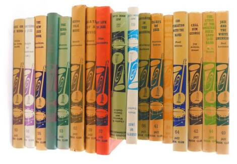 Jazz Book Club Productions, cloth bound with dust wrappers, comprising numbers 22, 39, 41-44, 49, 54-58, 60-64. (17)