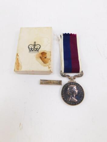 An RAF Elizabeth II Long Service and Good Conduct medal, named to Sgt. N.H.Allen., T4164873.