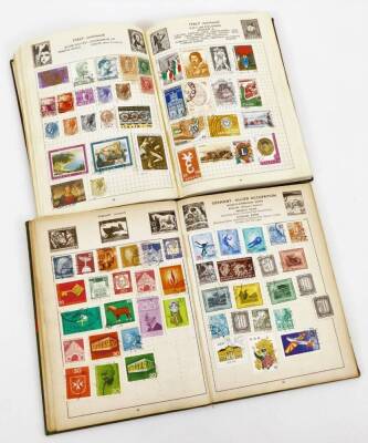 Various stamps, collectable books, etc., Stamps Of The World Stanley Gibbons guide, a Strand Album containing various early 20thC and later world used stamps, approved stamp album containing Aden, Argentine Republic, Russia, Romania, mainly mid 20thC and - 3