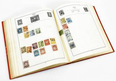 Various stamps, collectable books, etc., Stamps Of The World Stanley Gibbons guide, a Strand Album containing various early 20thC and later world used stamps, approved stamp album containing Aden, Argentine Republic, Russia, Romania, mainly mid 20thC and - 4