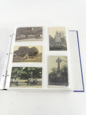A quantity of First World War related postcards, to include images of soldiers, war memorials, hospitals, various tanks, etc. - 2