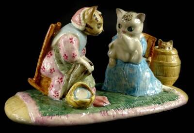 A Beswick Beatrix Potter limited edition figure group, My Dear Son Thomas, number 541 of 3000, boxed.