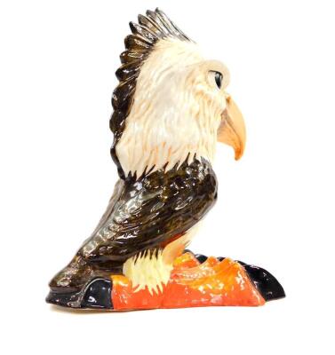 A Lorna Bailey pottery figure modelled as Eddie The Eagle, limited edition 8/75, printed and painted marks, 33.5cm high. - 4