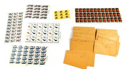 Philately. QEII commemorative mint blocks, some traffic light part sheets, including The Battle of Hastings., Ornithology., United Nations 1965., World Cup 1966, etc. (a quantity)