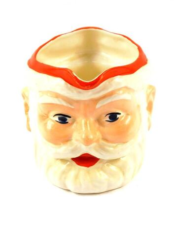 A Sadler Birds Custard Santa Claus jug, printed mark, 11cm high.