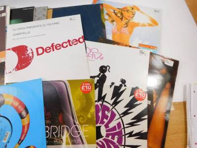 LP records, including Disco Infiltrator., Tropical Rain., Daft Punk., Havin' It., S12., and Stonebridge, together with a few empty sleeves. (a quantity) - 3