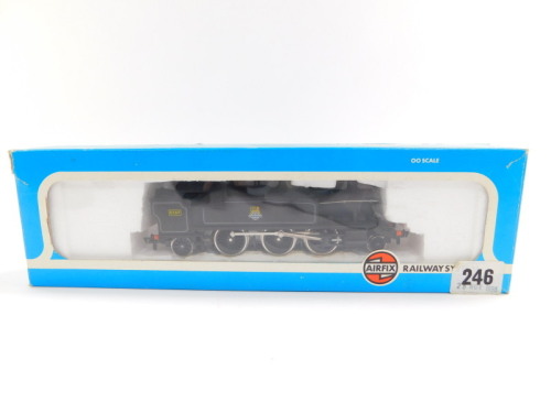 An Airfix OO Gauge Prairie tank locomotive, BR black livery, 2-6-2, 6167, 5415-4, boxed.