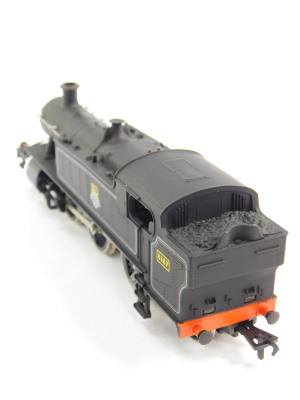 An Airfix OO Gauge Prairie tank locomotive, BR black livery, 2-6-2, 6167, 5415-4, boxed. - 5